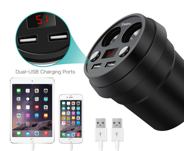Cup Power Socket Adapter