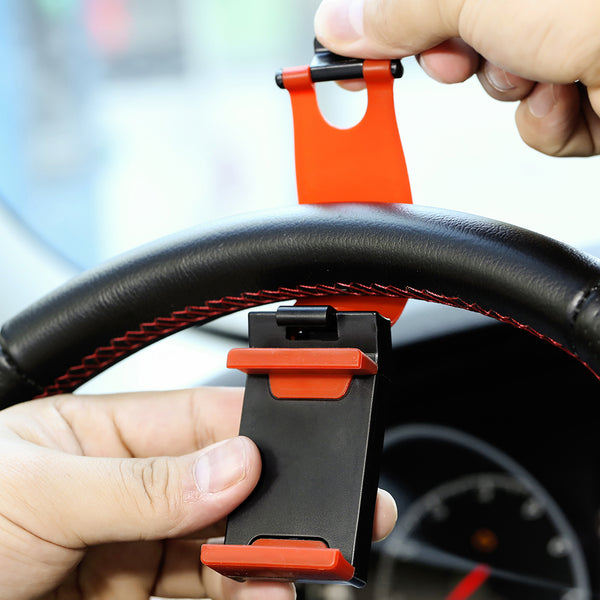 Car Steering Wheel Phone Holder