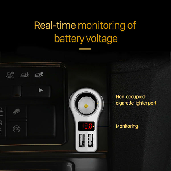 Digital Charger And With Lighter Slot